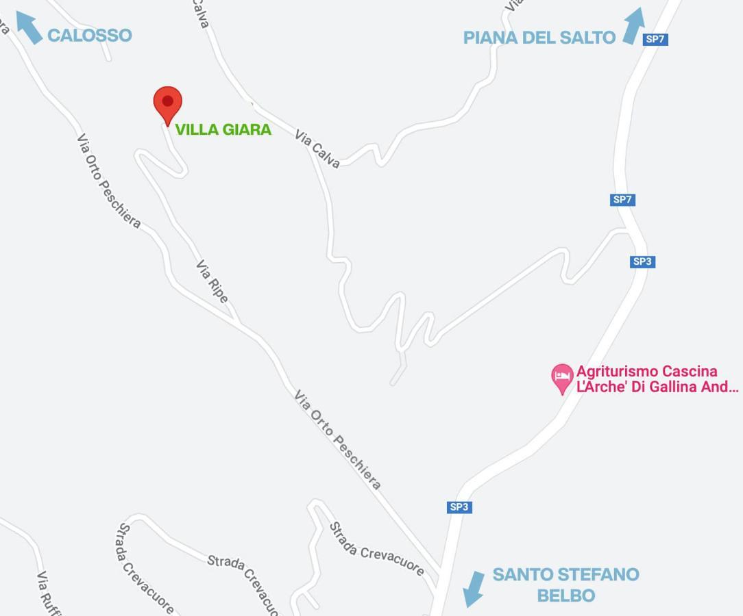 Villa Giara Calosso 외부 사진